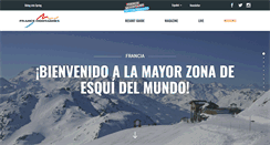 Desktop Screenshot of es.france-montagnes.com