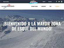 Tablet Screenshot of es.france-montagnes.com