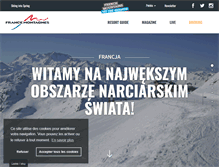 Tablet Screenshot of pl.france-montagnes.com