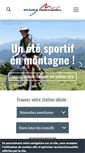Mobile Screenshot of france-montagnes.com